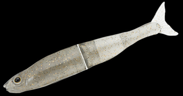 Gan Craft Jointed Claw Shape-S 5.3 inch #09 Natural Smoke Gold Lame