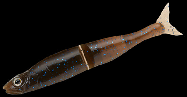 Gan Craft Jointed Claw Shape-S 5.3 inch #11 Dark Brown Blue Flakes