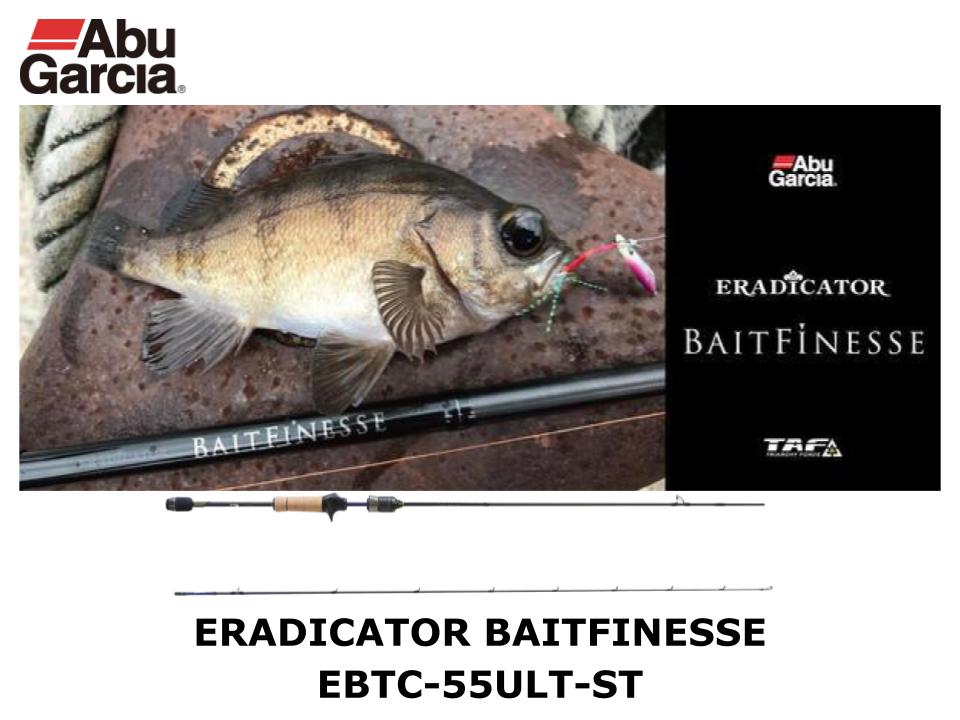 Pre-Order Abu Garcia Eradicator Baitfinesse EBTC-55ULT-ST Slow Taper Special 55