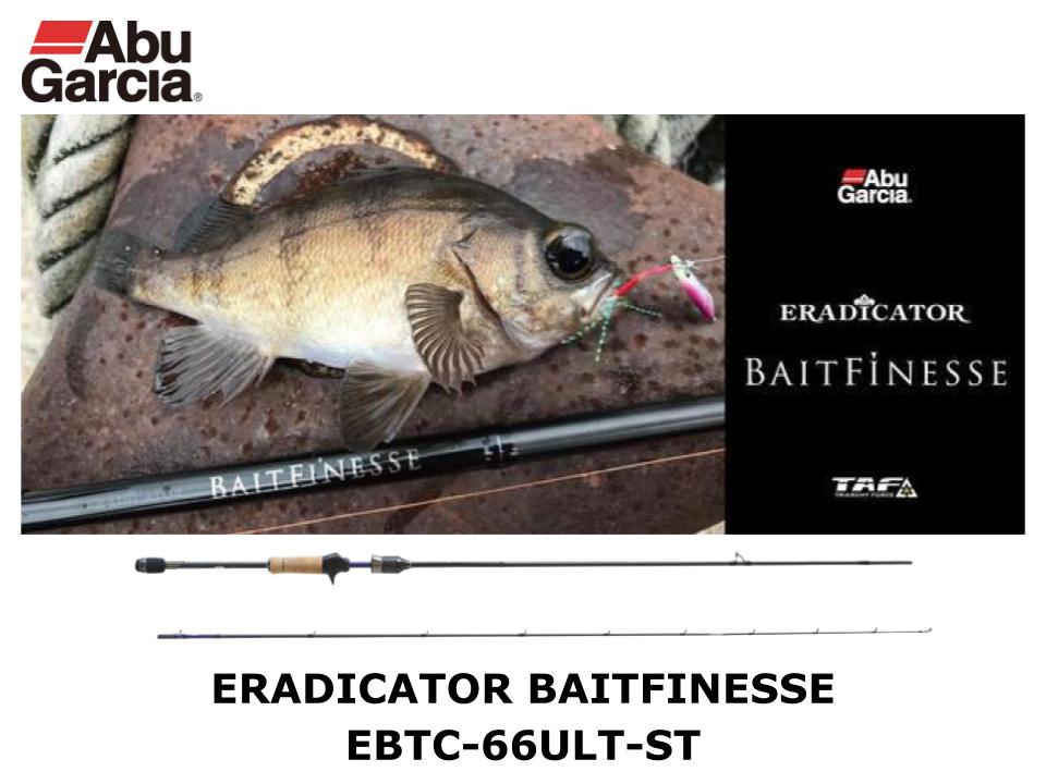 Pre-Order Abu Garcia Eradicator Baitfinesse EBTC-66ULT-ST Slow Taper  Special 66