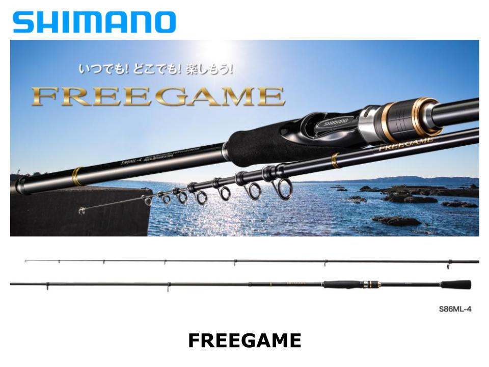 Shimano Freegame S96M-4 – JDM TACKLE HEAVEN