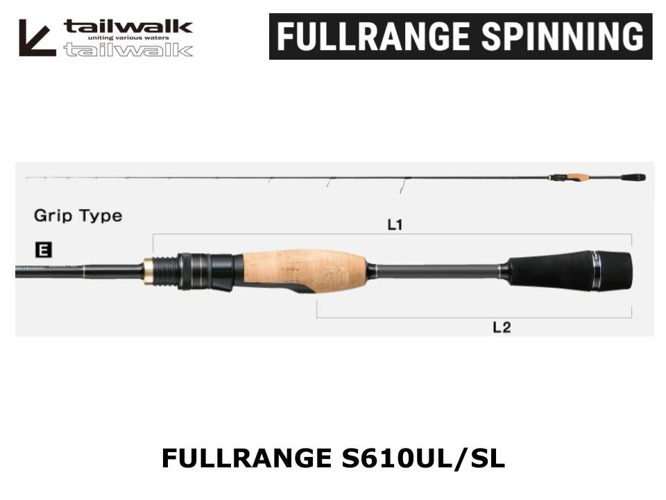 グランド牧場 セレクトセール Tailwalk Fullrange S610UL/SL – JDM TACKLE HEAVEN ロッド