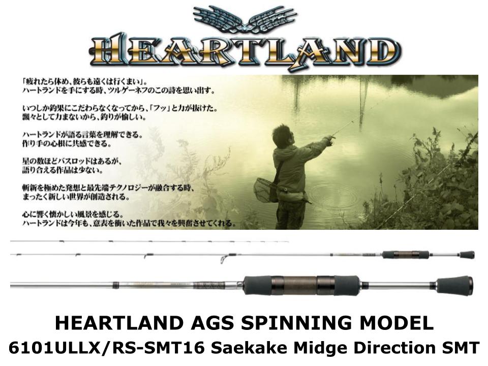 Daiwa Heartland AGS Spinning 6101ULLX/RS-SMT16 Saegake Midge Direction SMT