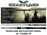 Daiwa Heartland Baitcasting HL 721HRB-18