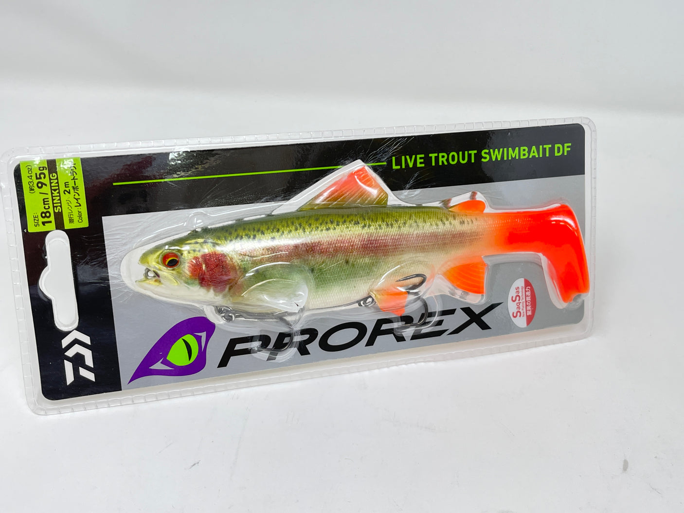 Daiwa Prorex Live Trout Swimbait DF18 #Rainbow Trout 180mm 95g