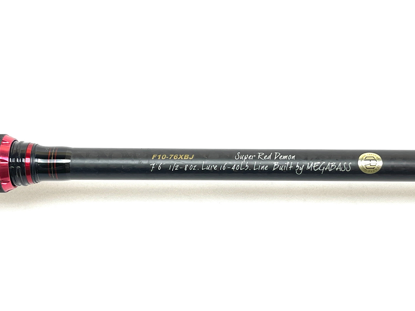 Used Megabass New Black Jungle F10-76XBJ Super Red Demon