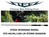 Daiwa Steez Spinning STZ 661ML/LRS-LM STORM SHADOW