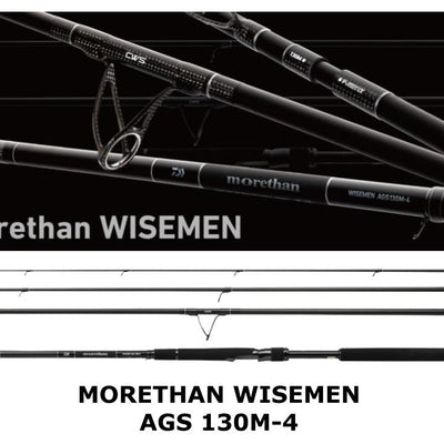 Pre-Order Daiwa Morethan Wisemen AGS 130M-4