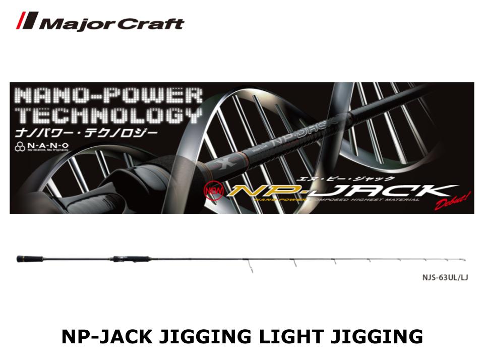 Pre-Order Major Craft NP-Jack Light Jigging NJS-63L/LJ