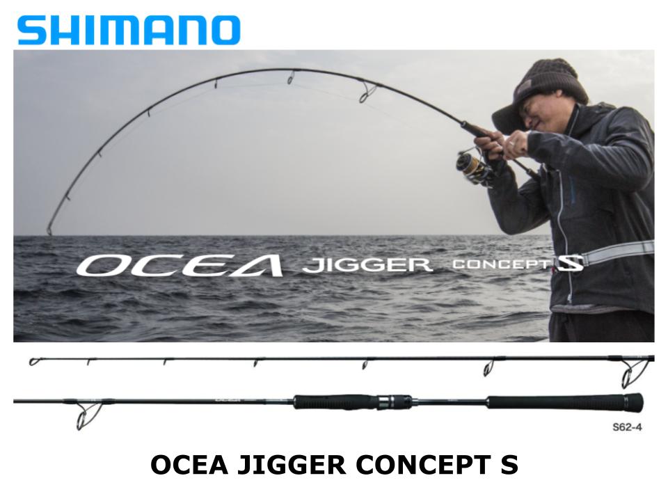 Pre-Order Shimano Ocea Jigger Concept S S62-3