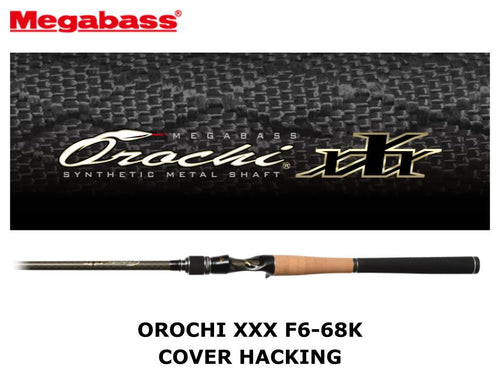 Pre-Order Megabass Orochi XXX Baitcasting F6-68K Cover Hacking