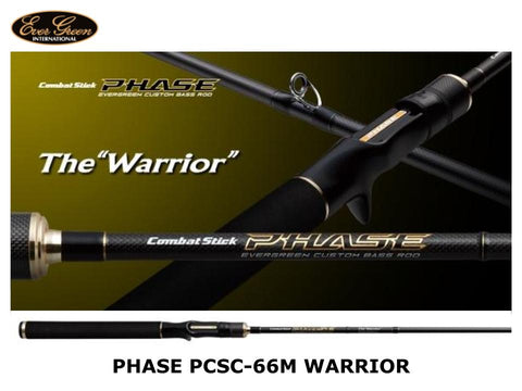 Evergreen Phase Baitcasting PCSC-66M Warrier – JDM TACKLE HEAVEN