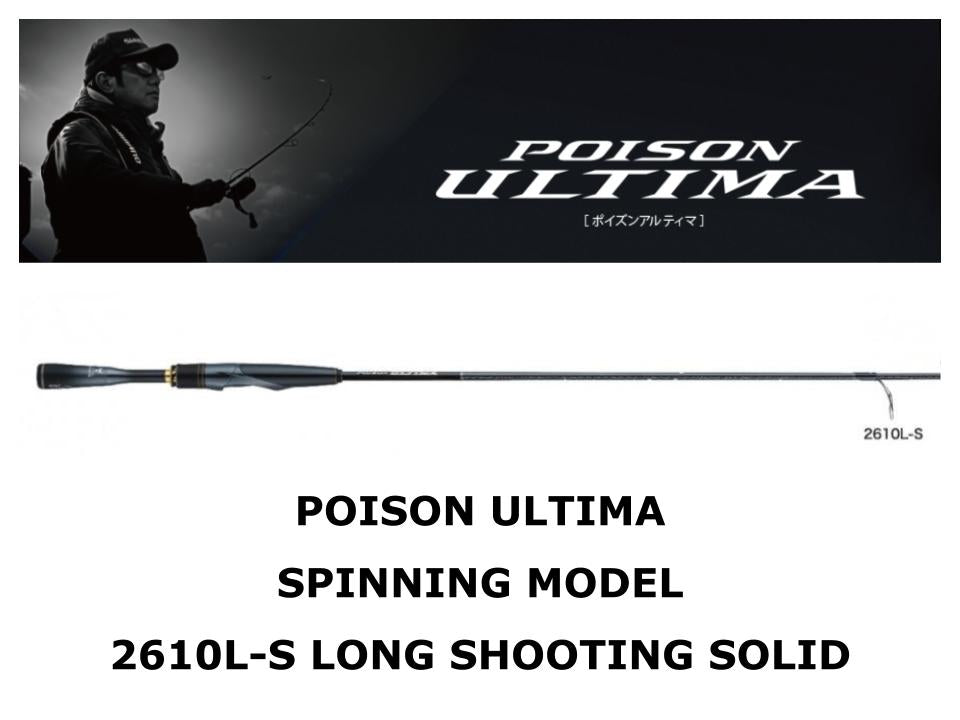 Shimano Poison Ultima Spinning 2610L-S Long Shooting Solid Torzite