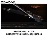 Daiwa Rebellion 1 Piece Baitcasting Model 661MHFB-G