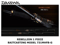 Daiwa Rebellion 1 Piece Baitcasting Model 731MHFB-G