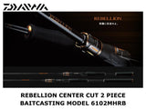 Pre-Order Daiwa Rebellion Center Cut 2 Piece Baitcasting Model 6102MHRB