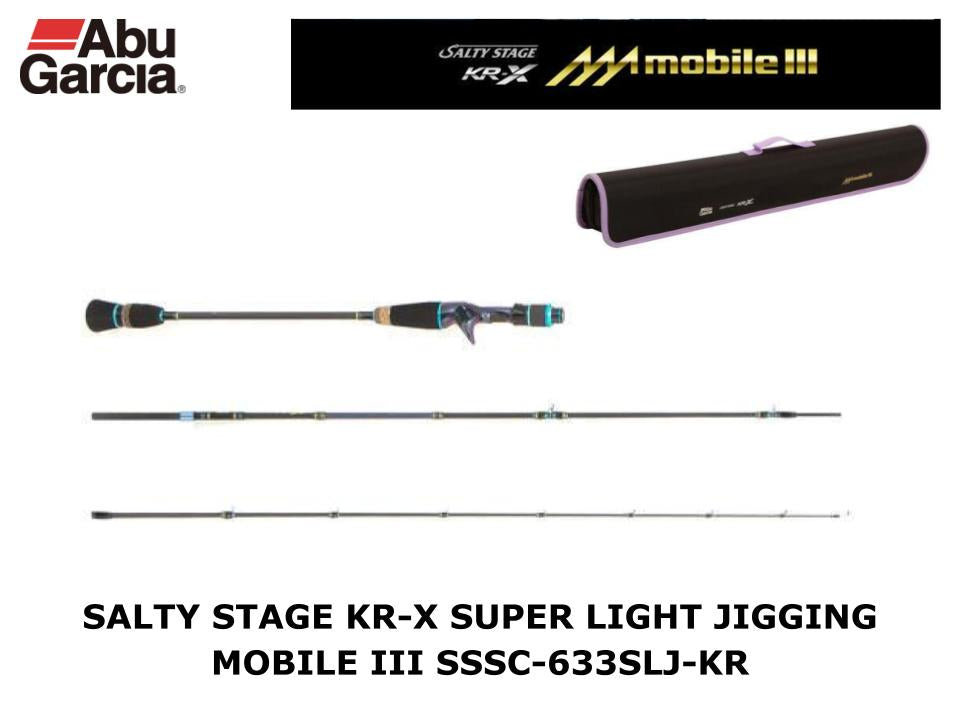 Abu Garcia Salty Stage KR-X Super Light Jigging Mobile III SSSC