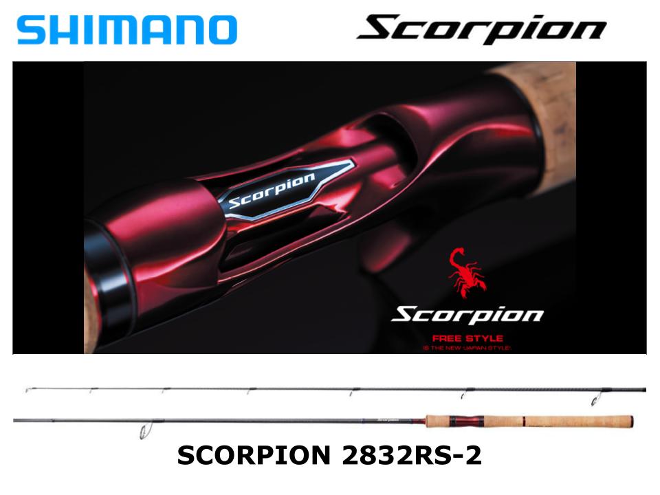 Pre-Order Shimano Scorpion 2832RS-2 One & Half Two-Piece Spinning