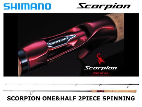 Shimano Scorpion 2831R-2 One and Half Two-Piece Spinning Model