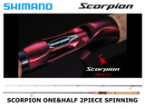 Shimano Scorpion 2831R-2 One and Half Two-Piece Spinning Model