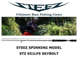 Daiwa Steez Spinning STZ 651LFS SKYBOLT