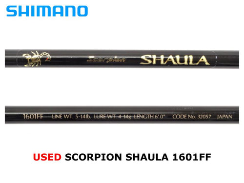 Used Shimano Scorpion Shaula 1601 FF