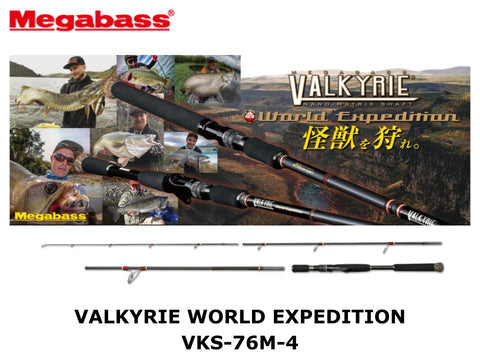 Megabass Valkyrie World Expedition VKS-76M-4